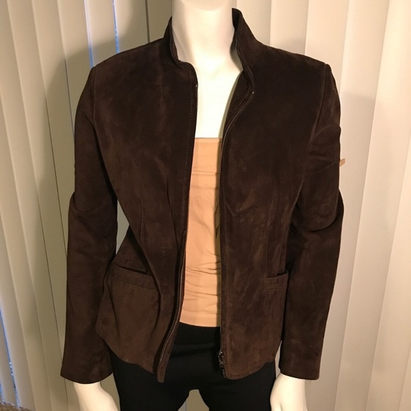 NOT FOR SALE: Nordstrom Bernardo Suede Moto Jacket - Picture 1 of 7